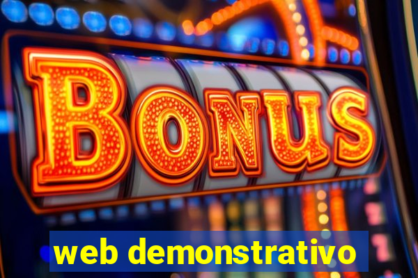 web demonstrativo